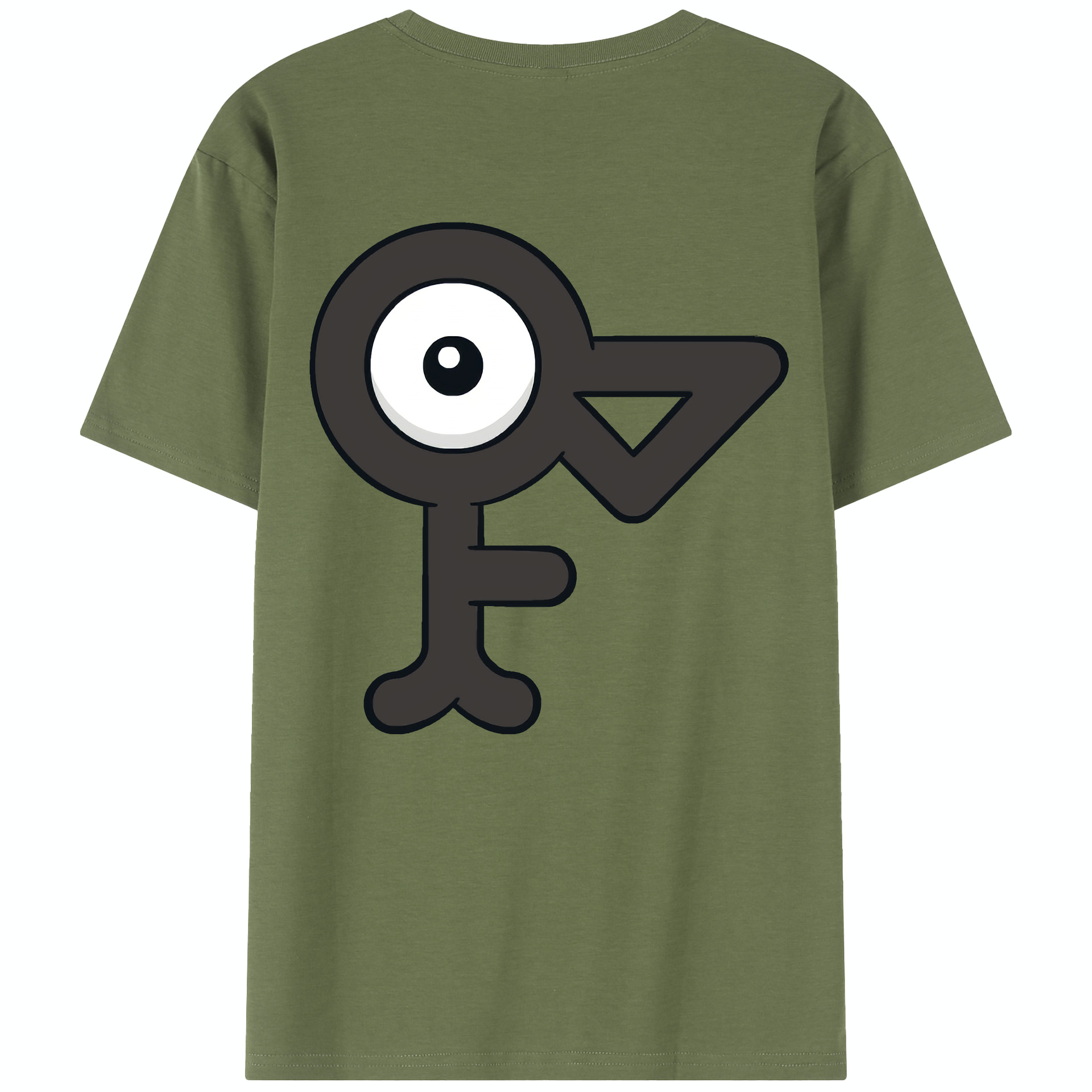（画像用） ポケットモンスター Pokémon 綿100％半袖Tシャツ（背面プリント）